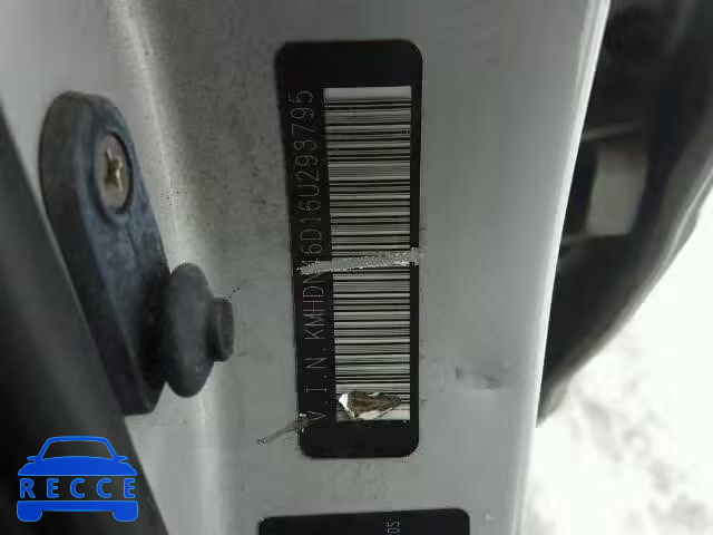 2006 HYUNDAI ELANTRA GL KMHDN46D16U293795 image 9