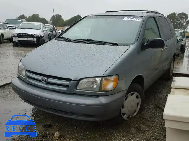 1999 TOYOTA SIENNA LE/ 4T3ZF13C9XU149448 image 1