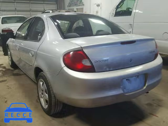 2002 DODGE NEON SE 1B3ES46C72D637392 image 2