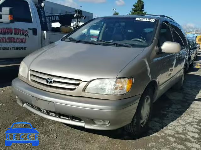 2001 TOYOTA SIENNA 4T3ZF13C91U359037 image 1