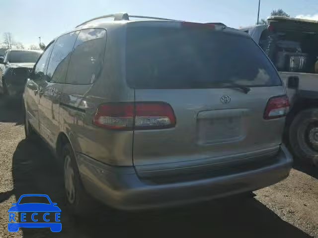 2001 TOYOTA SIENNA 4T3ZF13C91U359037 image 2