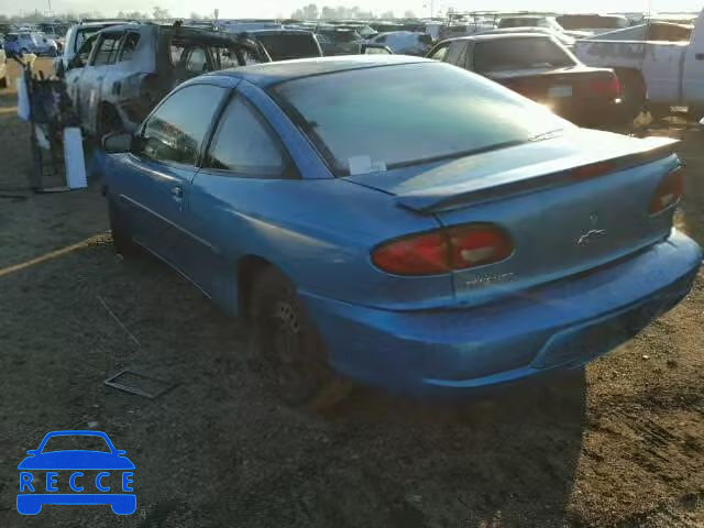 2000 CHEVROLET CAVALIER 1G1JC1241Y7137624 зображення 2