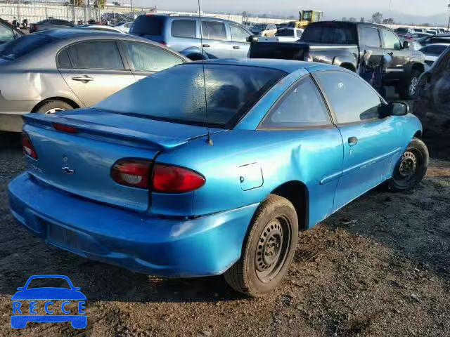 2000 CHEVROLET CAVALIER 1G1JC1241Y7137624 зображення 3