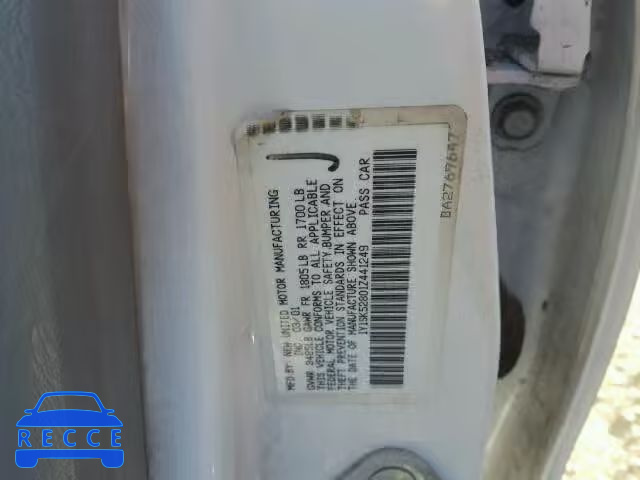 2001 CHEVROLET PRIZM/LSI 1Y1SK52801Z441249 image 9