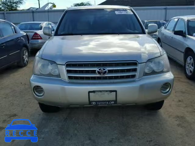 2002 TOYOTA HIGHLANDER JTEGD21A720030472 image 8