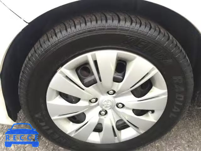 2012 TOYOTA YARIS JTDKTUD32CD535578 зображення 9