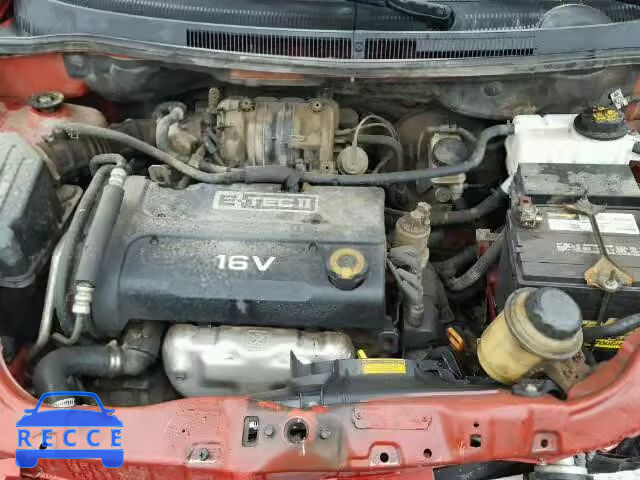 2007 CHEVROLET AVEO LT KL1TG56607B137625 image 6