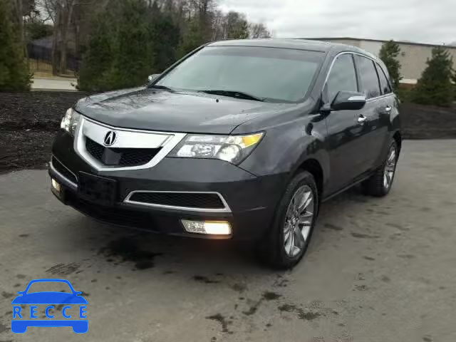 2013 ACURA MDX Advance 2HNYD2H89DH516995 зображення 1