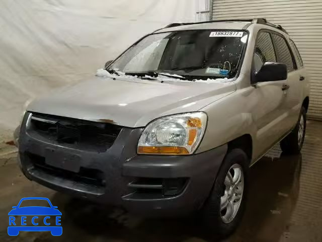 2008 KIA SPORTAGE E KNDJE723587494753 image 1