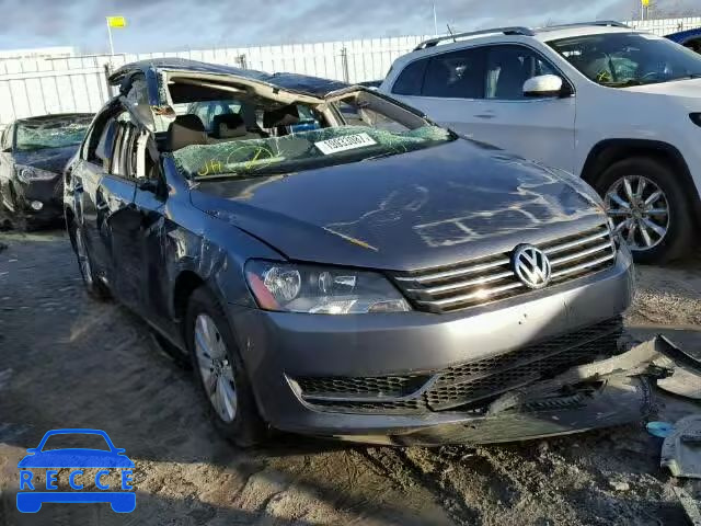 2013 VOLKSWAGEN PASSAT S 1VWAH7A3XDC130741 image 0