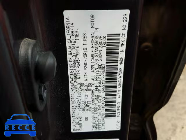 2015 TOYOTA TACOMA DOU 3TMLU4EN1FM164862 image 9