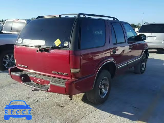 2001 CHEVROLET BLAZER 1GNCS13W71K246828 Bild 3