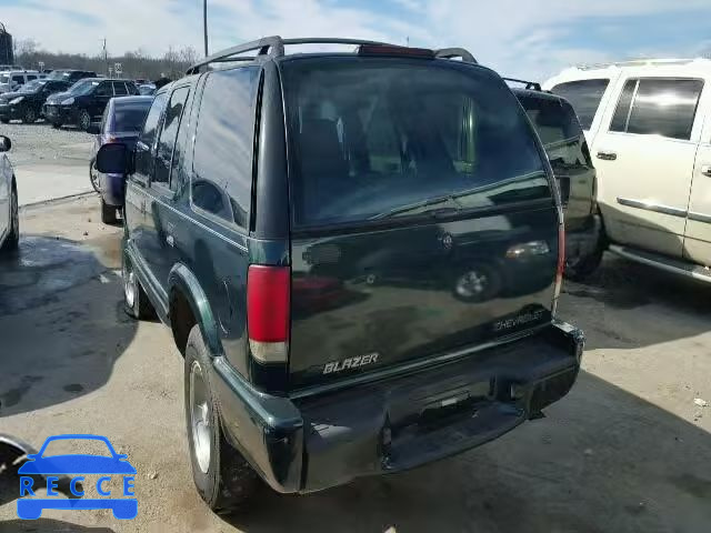 2002 CHEVROLET BLAZER 1GNCS13WX2K124224 зображення 2