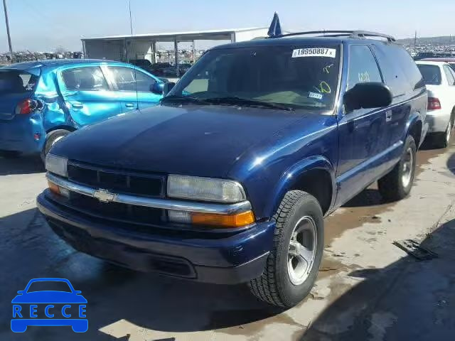 2003 CHEVROLET BLAZER 1GNCS18X33K176040 image 1