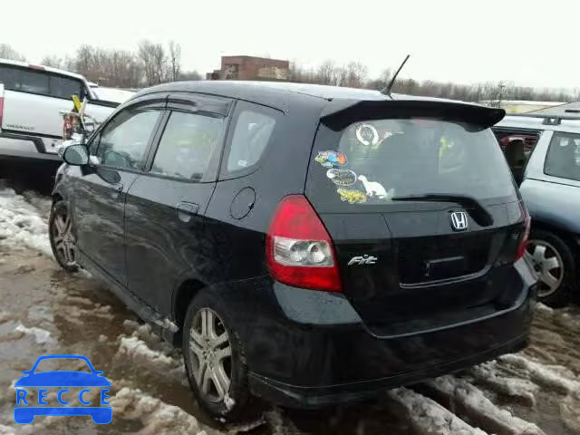 2008 HONDA FIT SPORT JHMGD37688S031686 image 2