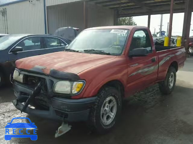 2001 TOYOTA TACOMA 5TENL42N91Z781633 image 1