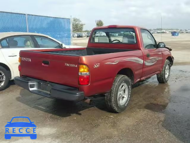 2001 TOYOTA TACOMA 5TENL42N91Z781633 image 3