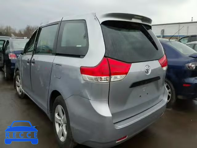 2014 TOYOTA SIENNA 5TDZK3DC0ES469164 image 2