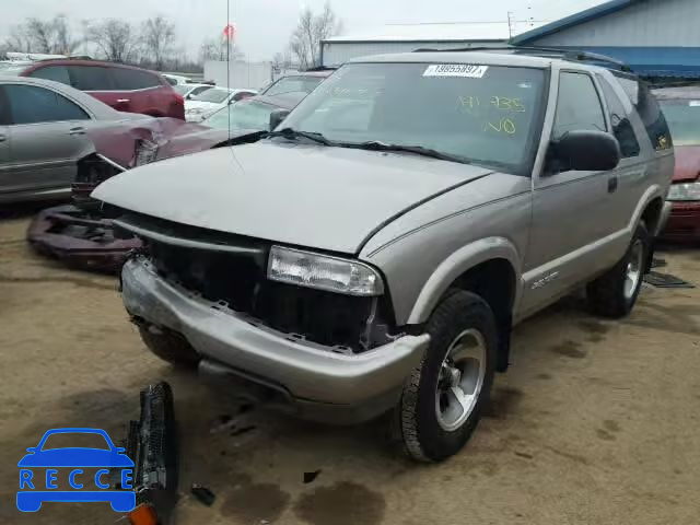 2004 CHEVROLET BLAZER 1GNCS18X54K102202 image 1