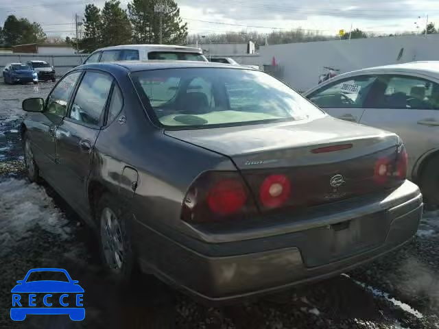 2003 CHEVROLET IMPALA 2G1WF52E739157171 image 2