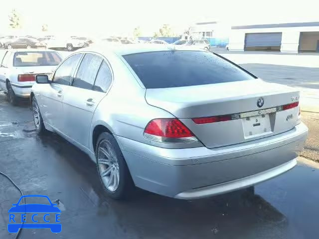 2002 BMW 745I WBAGL63422DP54744 image 2