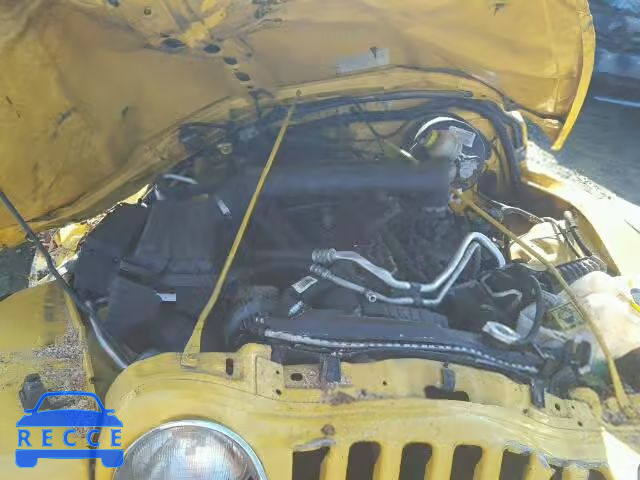 2004 JEEP WRANGLER X 1J4FA39S54P726618 зображення 6