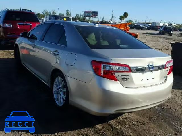 2014 TOYOTA CAMRY HYBR 4T1BD1FK3EU131088 image 2