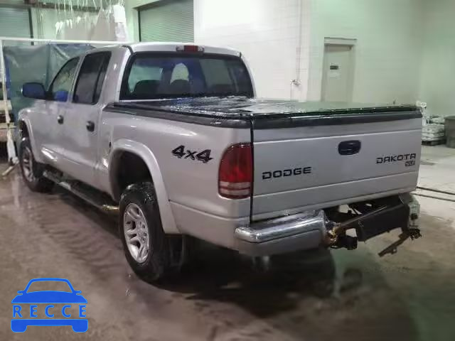 2004 DODGE DAKOTA QUA 1D7HG48N74S664950 зображення 2