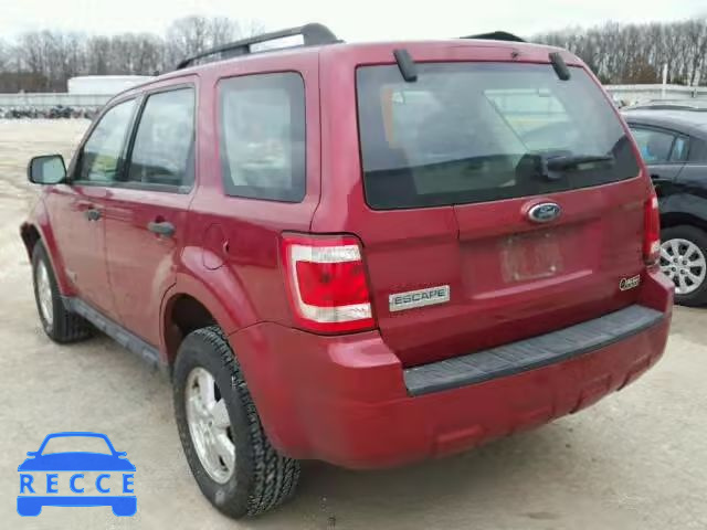 2008 FORD ESCAPE XLS 1FMCU02Z98KC82146 зображення 2