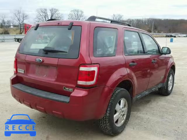 2008 FORD ESCAPE XLS 1FMCU02Z98KC82146 зображення 3