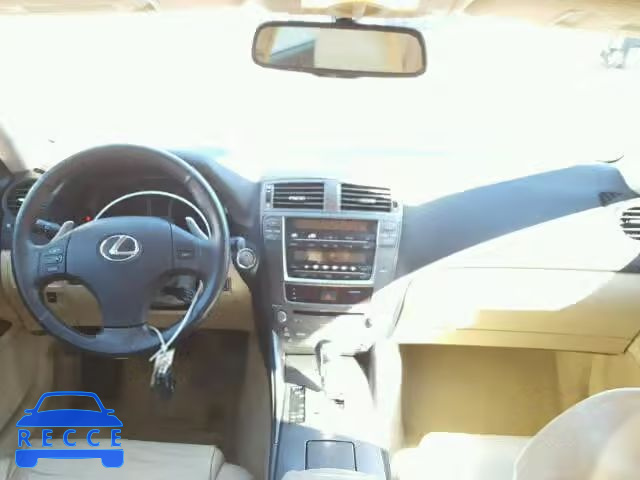 2007 LEXUS IS 250 JTHBK262275050112 зображення 8