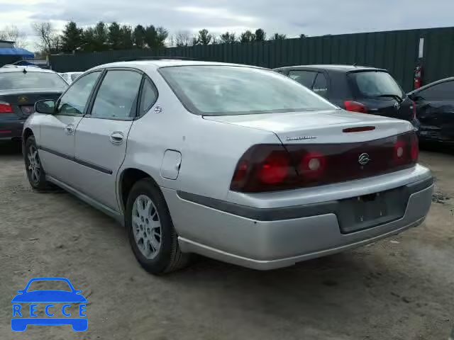 2003 CHEVROLET IMPALA 2G1WF52E439225636 image 2