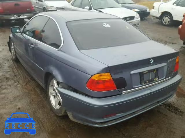 2001 BMW 325CI WBABN33401JW57254 Bild 2