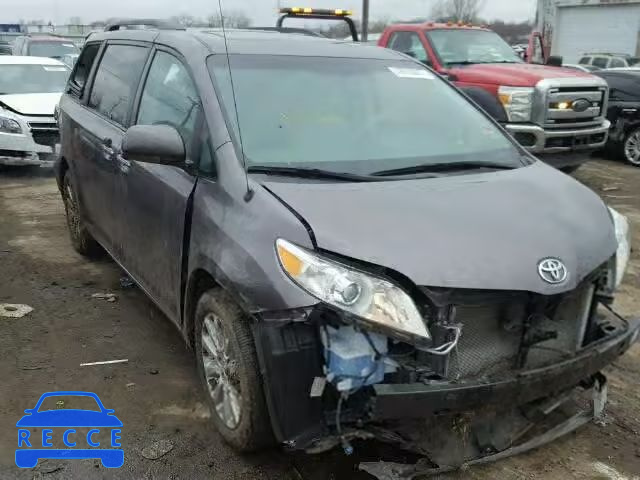 2014 TOYOTA SIENNA XLE 5TDDK3DC8ES072330 image 0