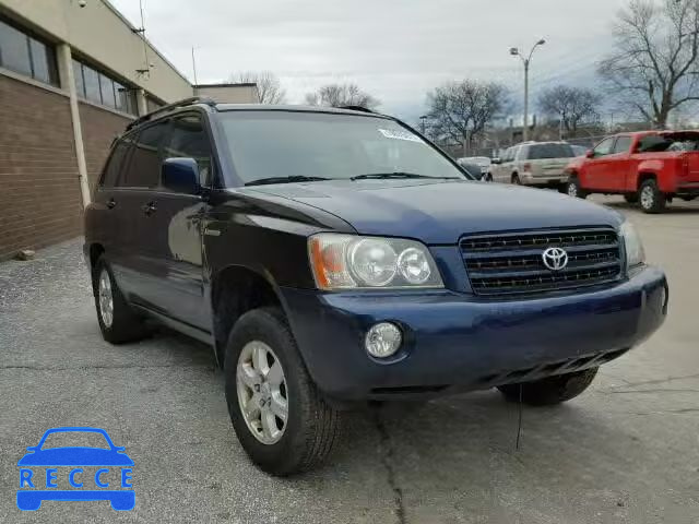 2001 TOYOTA HIGHLANDER JTEHF21A010029242 Bild 0