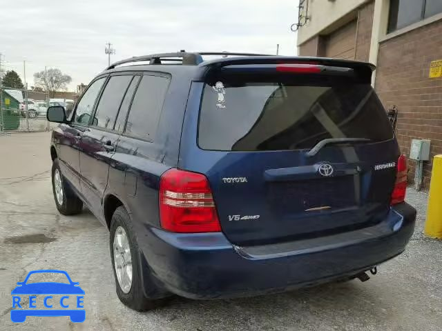 2001 TOYOTA HIGHLANDER JTEHF21A010029242 image 2