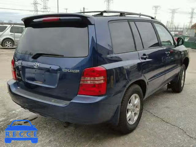 2001 TOYOTA HIGHLANDER JTEHF21A010029242 зображення 3