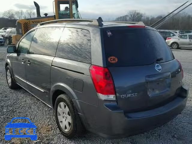 2006 NISSAN QUEST S/SE 5N1BV28U56N113205 Bild 2