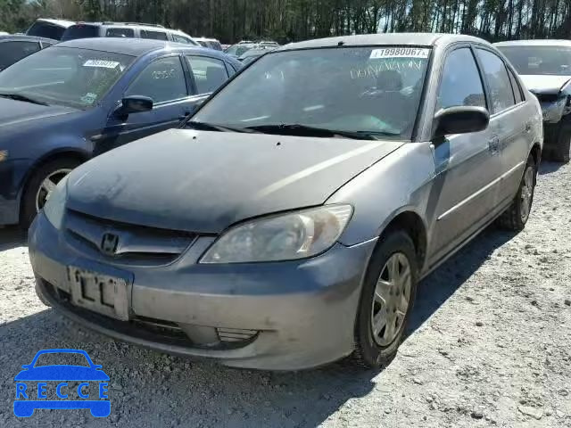 2005 HONDA CIVIC DX V 2HGES16395H506745 image 1