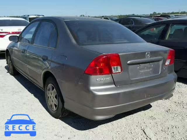 2005 HONDA CIVIC DX V 2HGES16395H506745 image 2