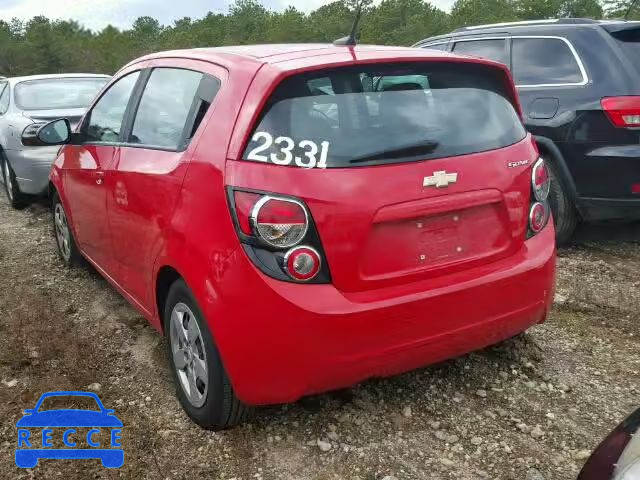 2013 CHEVROLET SONIC LS 1G1JA6SG1D4179249 зображення 2