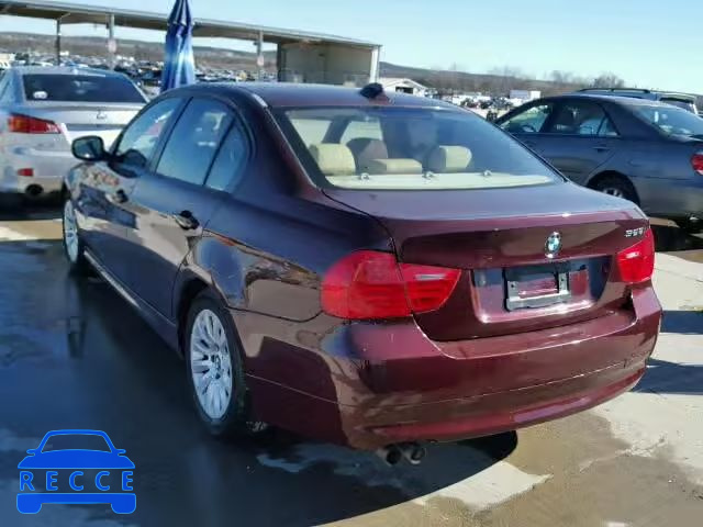 2009 BMW 328I WBAPH77529NL84118 image 2