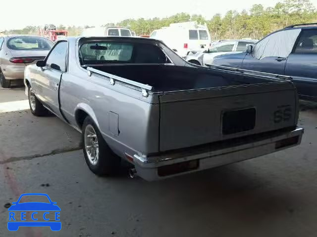 1984 CHEVROLET EL CAMINO 1GCCW80H9ER176631 зображення 2