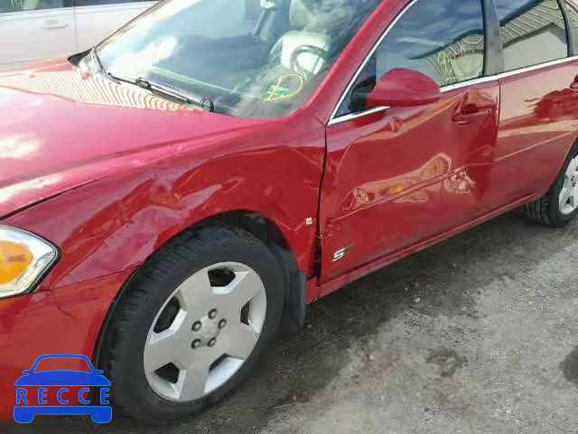 2008 CHEVROLET IMPALA SUP 2G1WD58C089109580 image 8