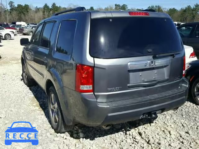 2009 HONDA PILOT EXL 5FNYF38539B015383 image 2