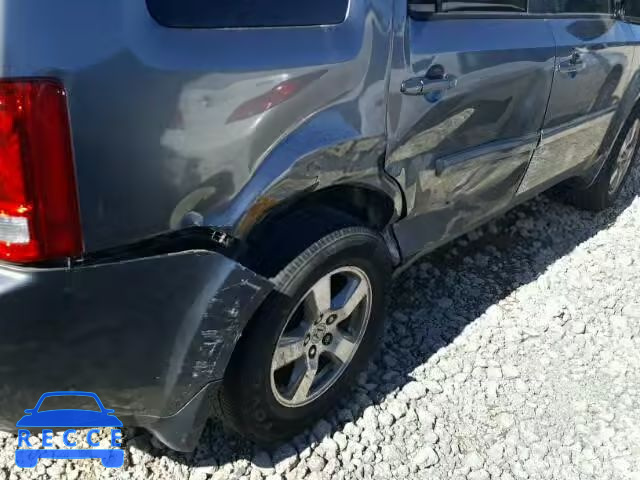 2009 HONDA PILOT EXL 5FNYF38539B015383 image 4
