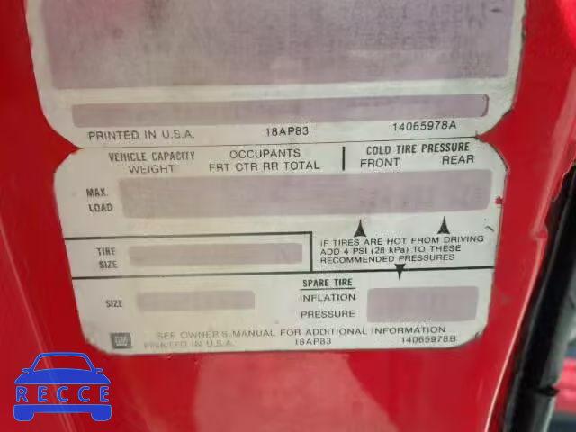1984 CHEVROLET CORVETTE 1G1AY078XE5139869 image 9