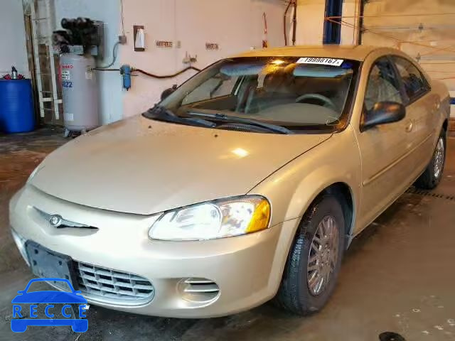 2001 CHRYSLER SEBRING LX 1C3EL46X21N717551 зображення 1