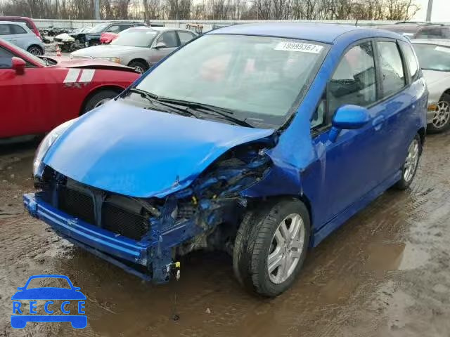 2008 HONDA FIT SPORT JHMGD38658S059685 image 1