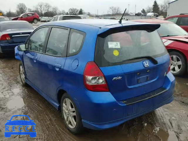 2008 HONDA FIT SPORT JHMGD38658S059685 image 2